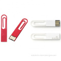 customs paper clip plastic usb flash drive